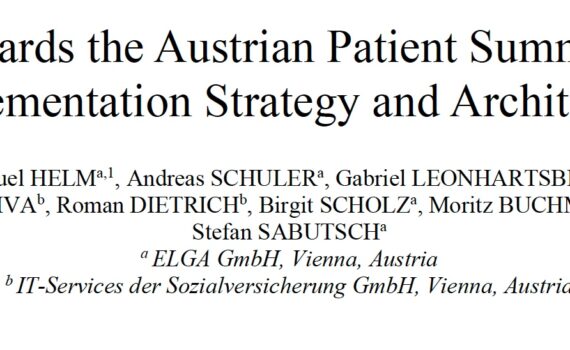 Title of the publication on the Austrian Patient Summary
